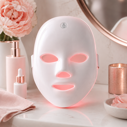 Máscara facial LED