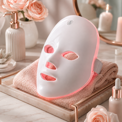 Máscara facial LED